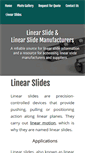 Mobile Screenshot of linearslides.net